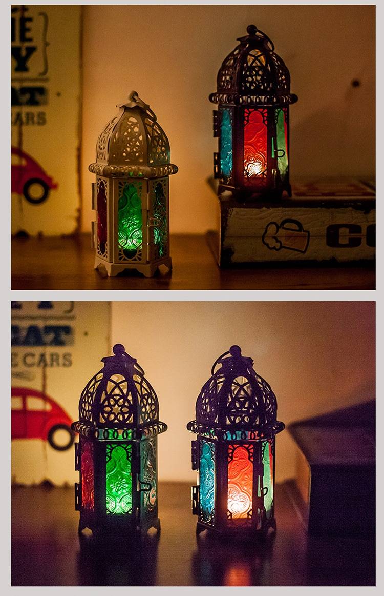 Moroccan Style Iron Candle Holder Moroccan Style Iron Candle Holder