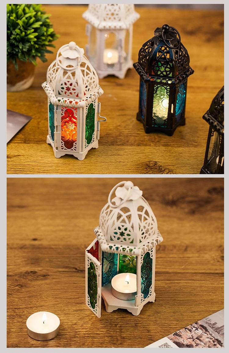 Moroccan Style Iron Candle Holder Moroccan Style Iron Candle Holder